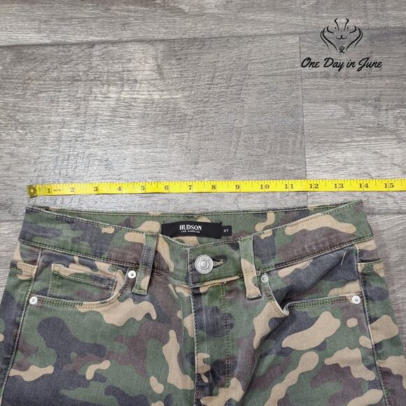 Hudson Barbara High Waist Super Skinny Ankle Jeans Size 27 (4) - Picture 3 of 6